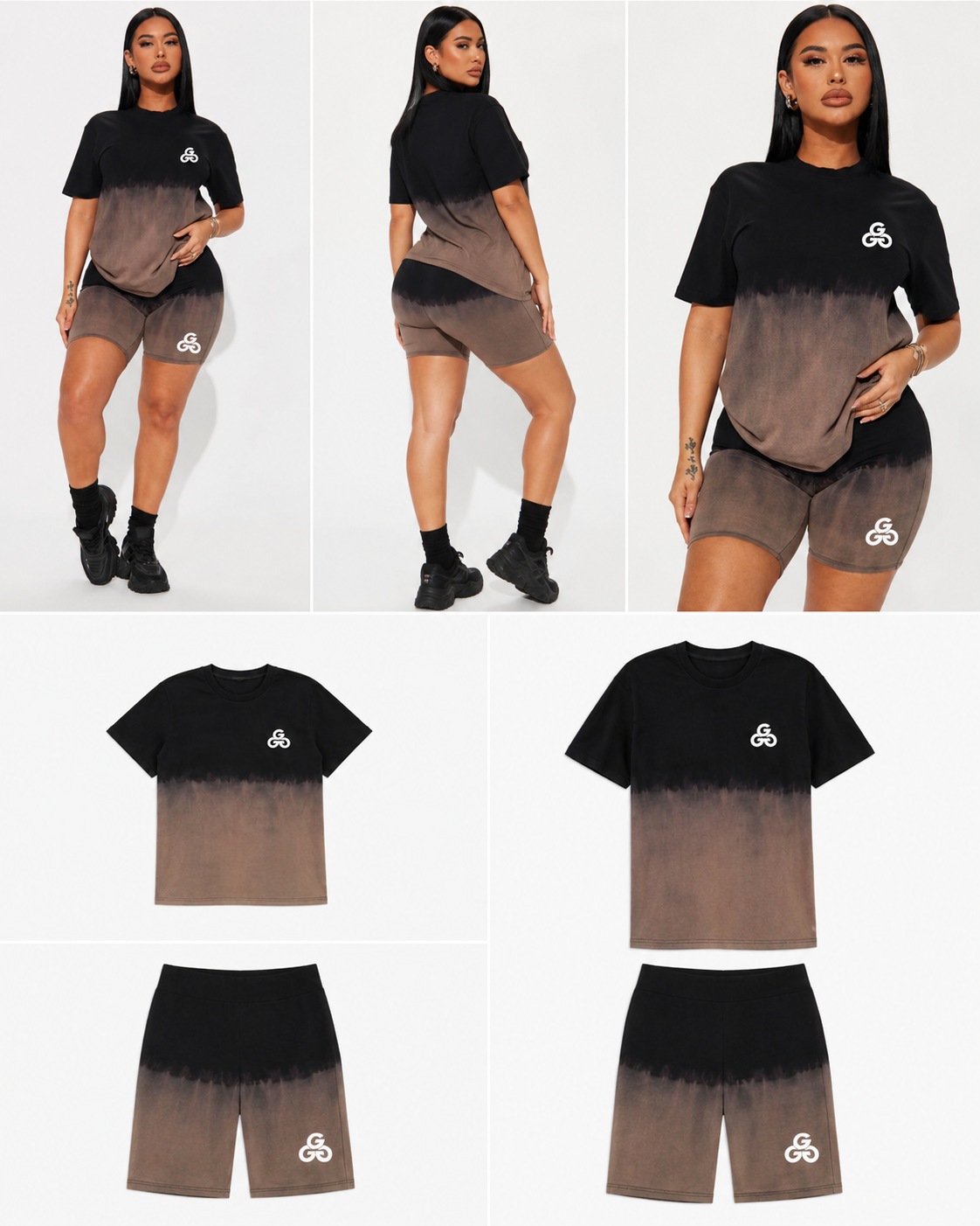 Brown Sugar Tie Dye Set
