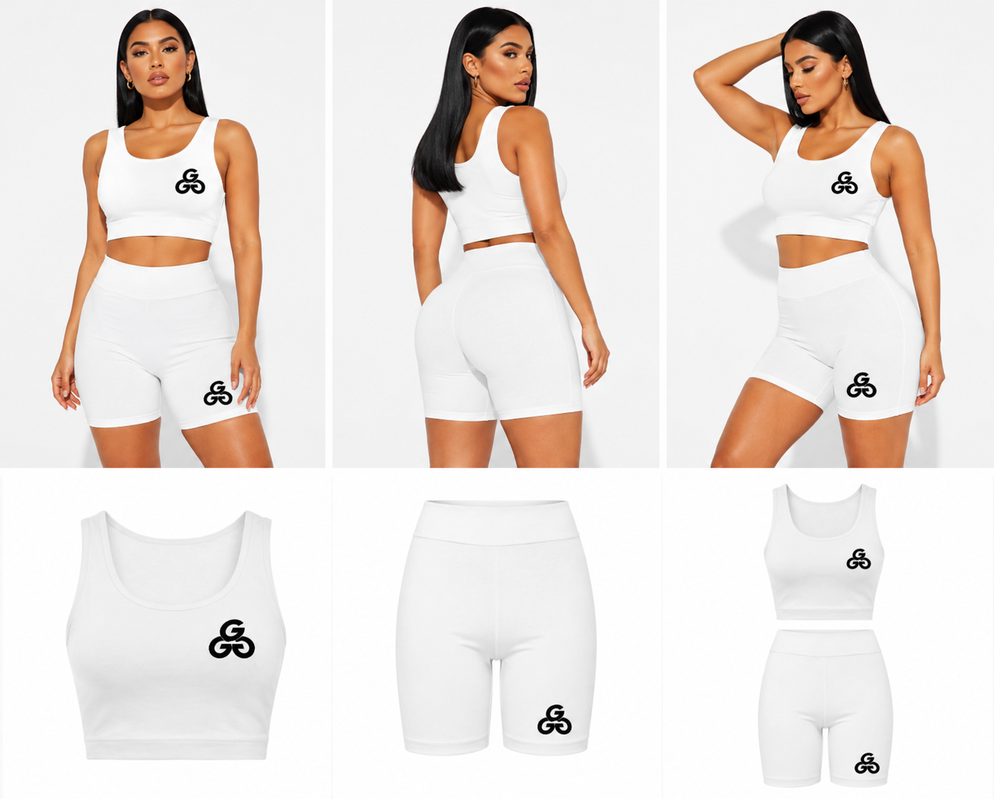 Boss In White Set